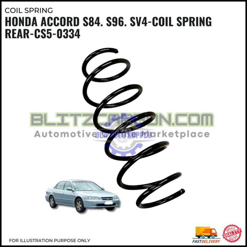 Coil Spring Rear-Honda Accord S84. S96. SV4-CS5-0334