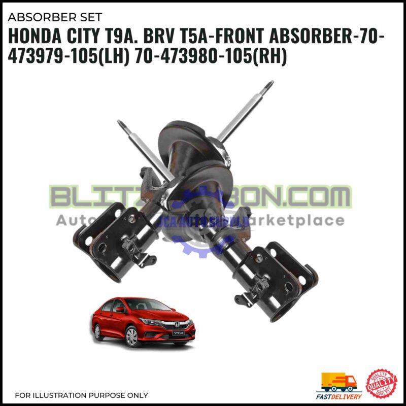 Front Absorber-Honda City T9A. BRV. Jazz T5A-70-473979-105(LH) 70-473980-105(RH)