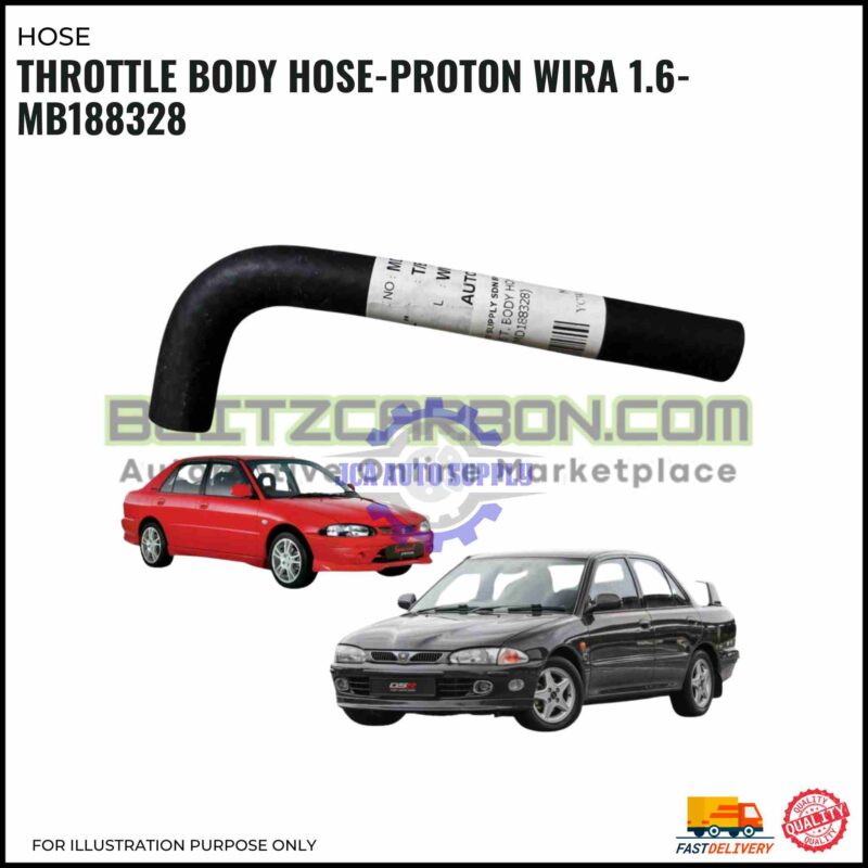 Throttle Body Hose-Proton Wira 1.6-MB188328