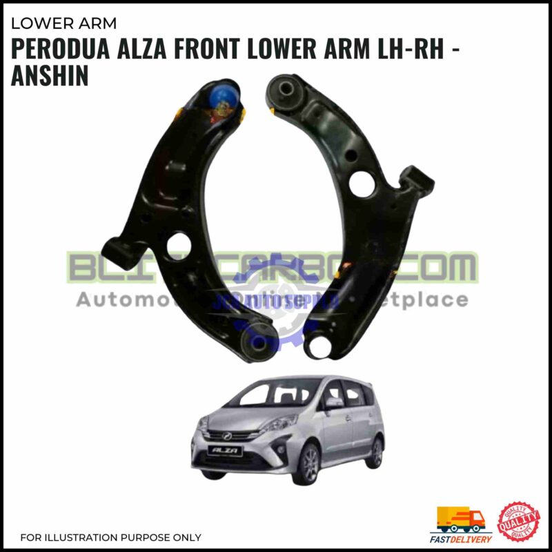 Perodua Alza Front Lower Arm LH-RH - Anshin