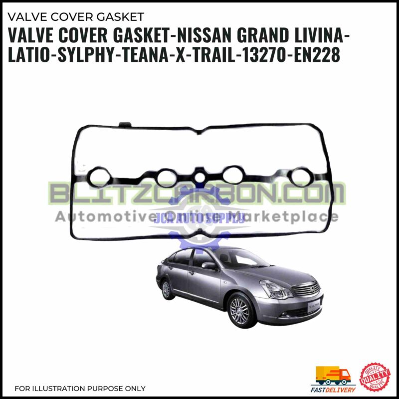 VALVE COVER GASKET-NISSAN GRAND LIVINA-LATIO-SYLPHY-TEANA-X-TRAIL-13270-EN228