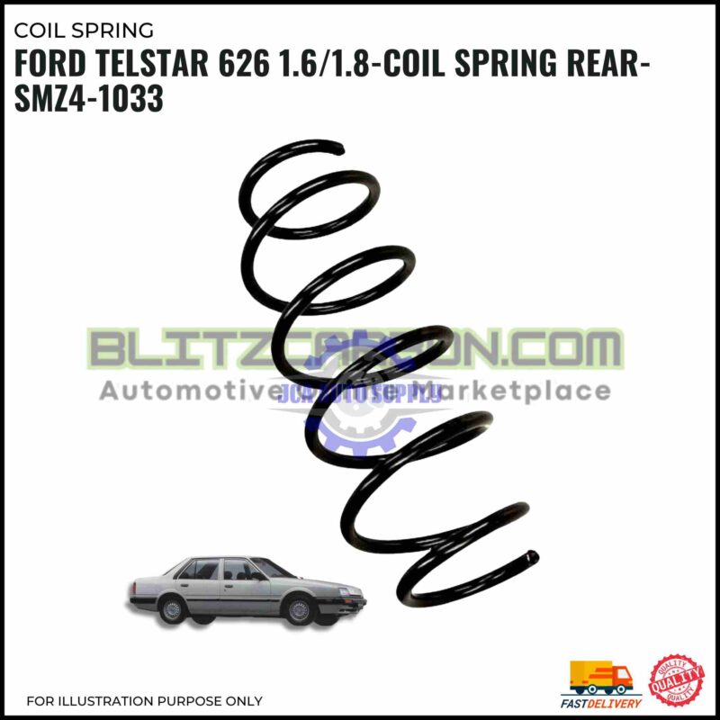 Coil Spring Rear-Ford Telstar 626 1.6/1.8-SMZ4-1033