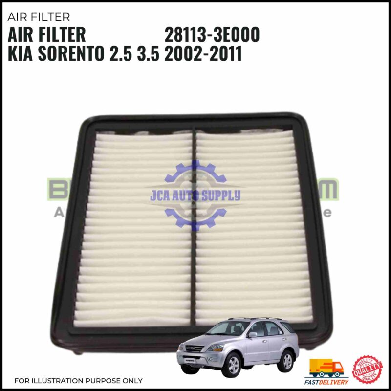 Penapis Udara-Kia Sorento 2.5cc 3.5cc (2002-2011)-Air Filter-28113-3E000