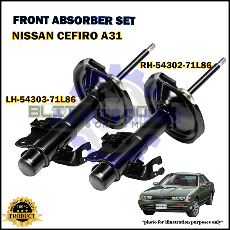Penyerap Hentakan Hadapan-Nissan Cefiro A31-Front Absorber-54302-71L86(RH)-54303-71L86(LH)