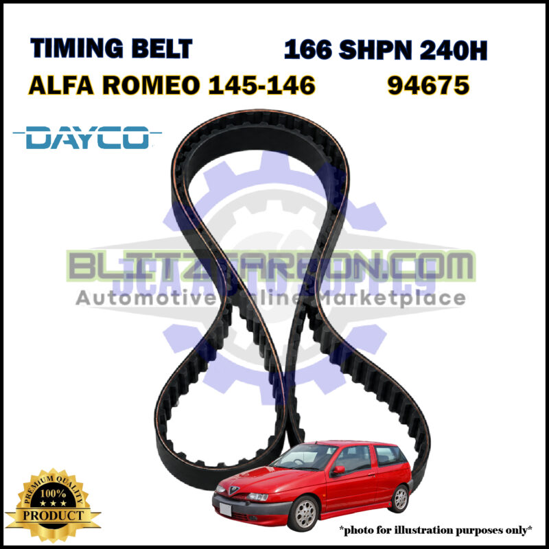 Timing Belt-Alfa Romeo 145-146-155 1.6T 16V-94675-166SHPN240H
