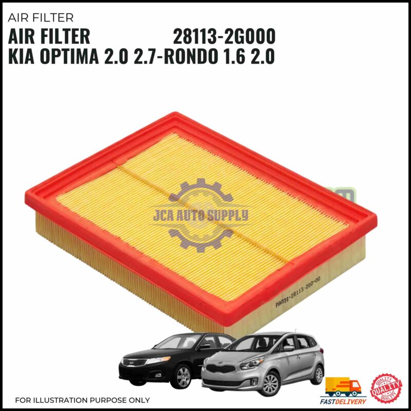 Penapis Udara-Kia Optima 2.0cc 2.7cc-Kia Rondo 1.6cc 2.0cc-Air Filter-28113-2G000