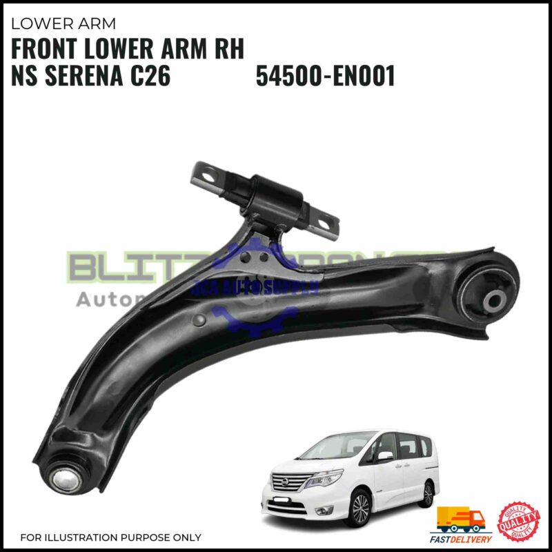 Nissan Serena C26 Front Lower Arm