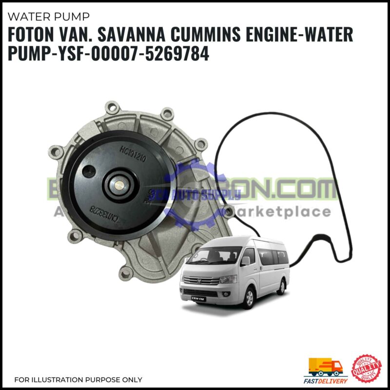 Water Pump-Foton Van 2.8cc Cummins Engine-5269784